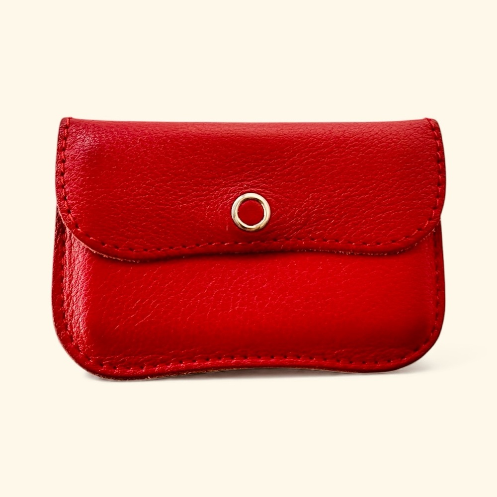 EUC Keccie ‘Mini Me’ (European)  Genuine Leather Card Wallet Rare Bird Edition. - Picture 3 of 7